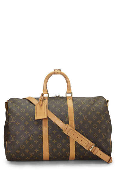 Monogram Canvas Keepall Bandouliere 45