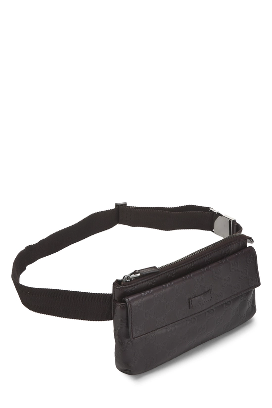 Brown Guccissima Waist Pouch, , large image number 1