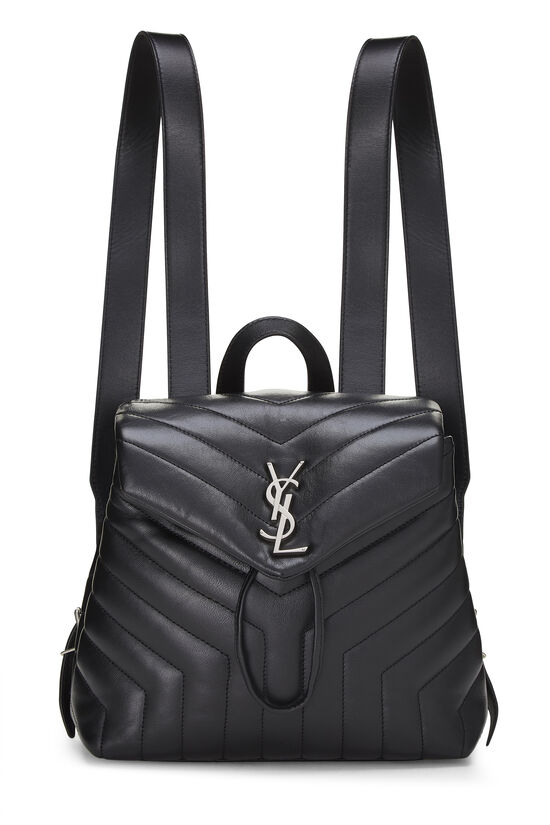Black Calfskin Monogram Loulou Backpack, , large image number 0