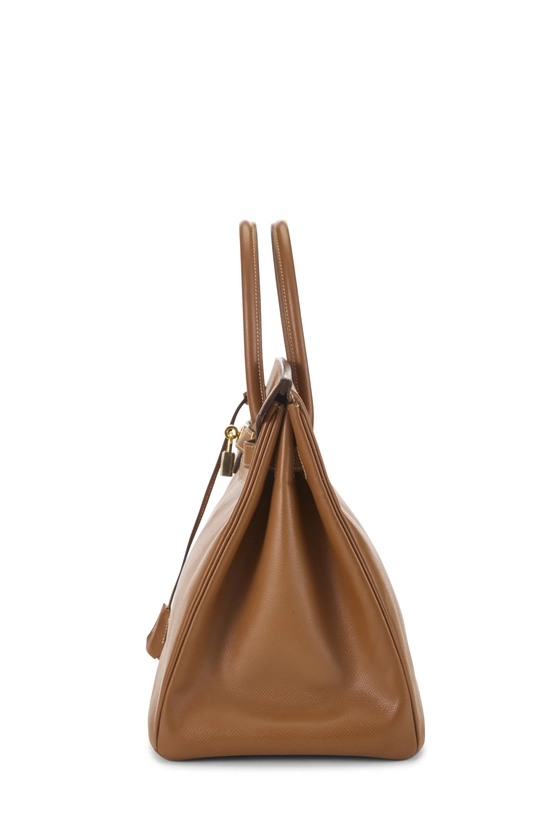 Gold Courchevel Birkin 35, , large image number 2
