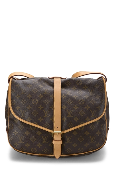 Louis Vuitton Monogram Canvas Saumur 35