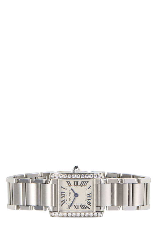 Diamond Tank Francaise Watch, , large image number 1