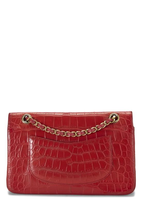 Red Crocodile Classic Double Flap Medium, , large image number 3
