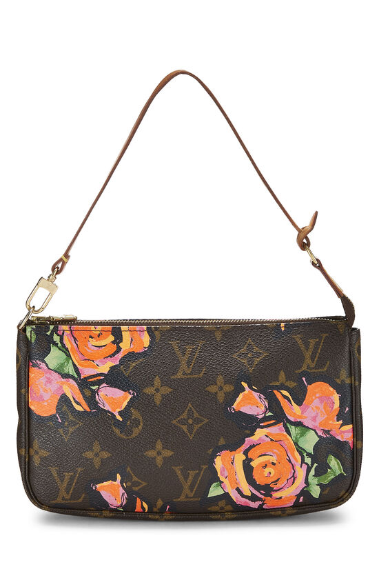 Louis Vuitton x Stephen Sprouse Monogram Roses Pochette Accessoires - Brown  Shoulder Bags, Handbags - LOU798608