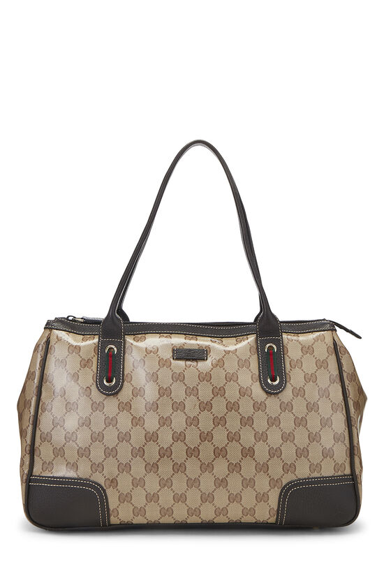 Original GG Crystal Canvas Princy Tote, , large image number 0