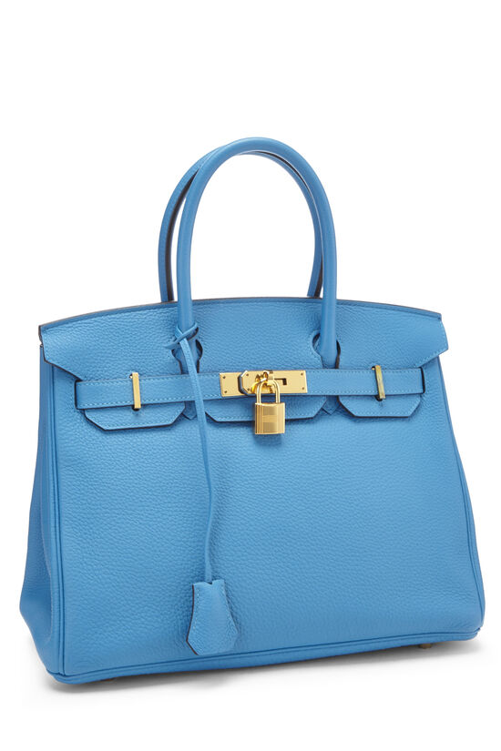 birkin blue bag