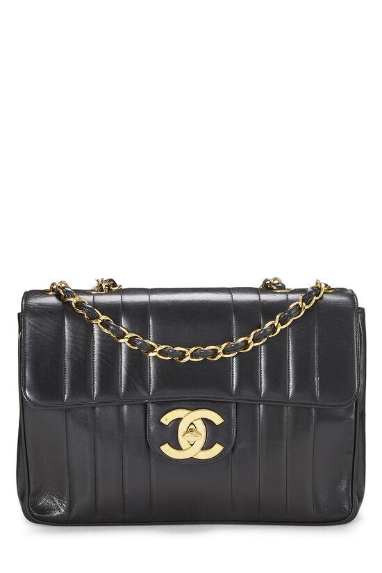 Chanel Vintage Caviar Black Leather Grand Shopping Tote Medium (2015) For  Sale at 1stDibs
