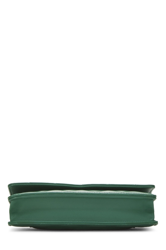 Green Quilted Lambskin Classic Wallet On Chain (WOC), , large image number 4