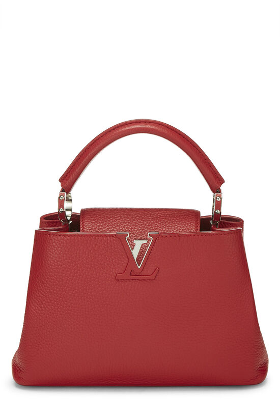 Louis Vuitton, Bags, Louis Vuitton Red Capucine Bb