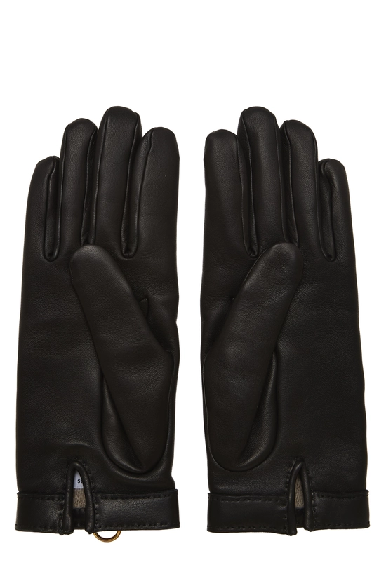 Black Lambskin Gloves, , large image number 1