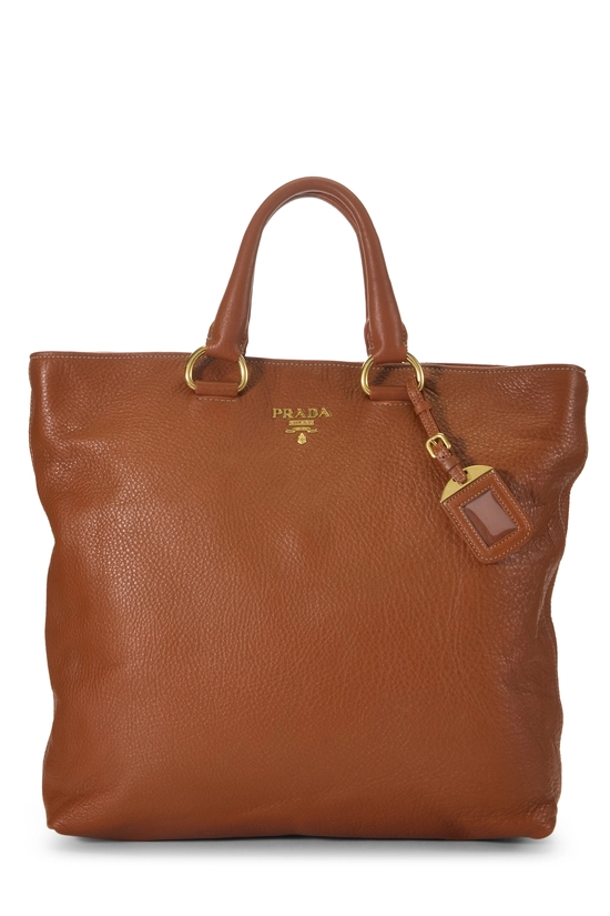 Orange Vitello Daino Convertible Medium, , large image number 0