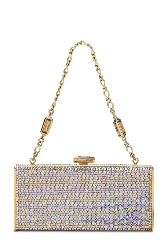 Gold Crystal Minaudiere, , large image number 3