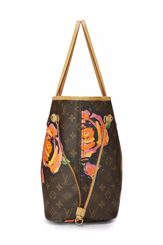 Stephen Sprouse x Louis Vuitton Monogram Canvas Roses Neverfull MM, , large image number 2