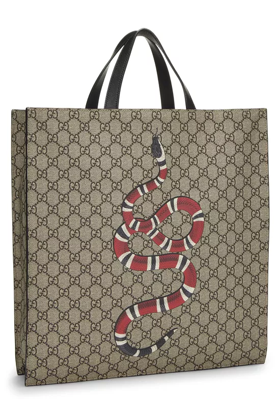 GG Supreme Canvas Kingsnake 2Way Tote Large, , large image number 1
