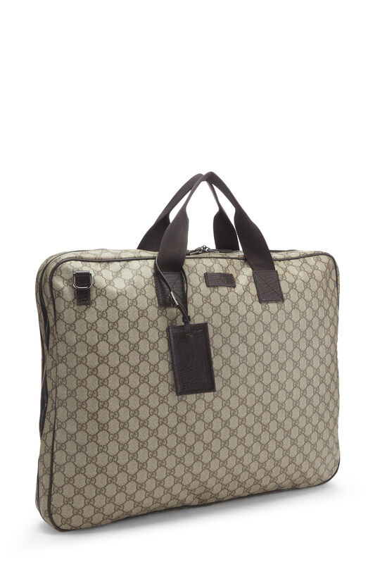Brown GG Supreme Travel Garment Bag , , large image number 2