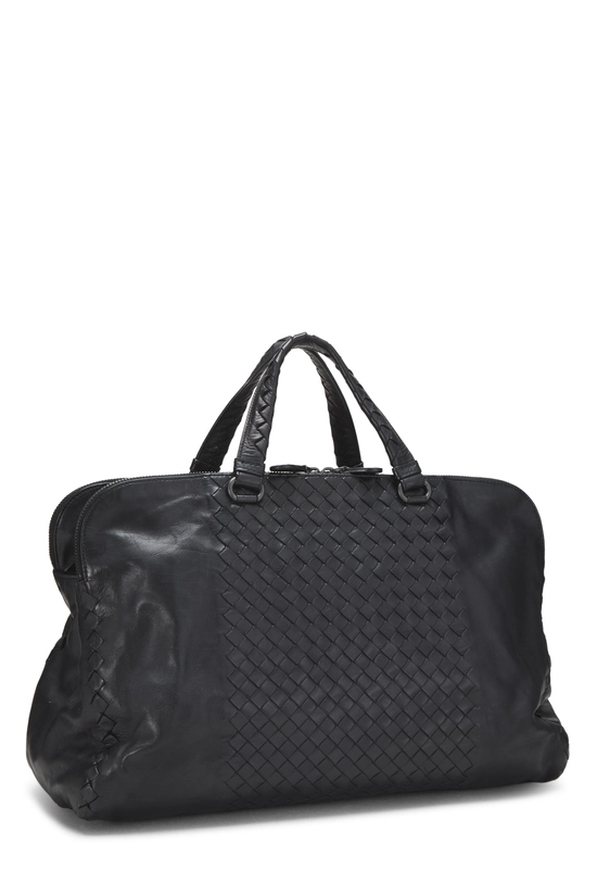 Black Intrecciato Tote, , large image number 1