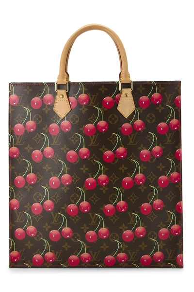 Louis Vuitton Takashi Murakami x Louis Vuitton Monogram Cerises Sac Plat