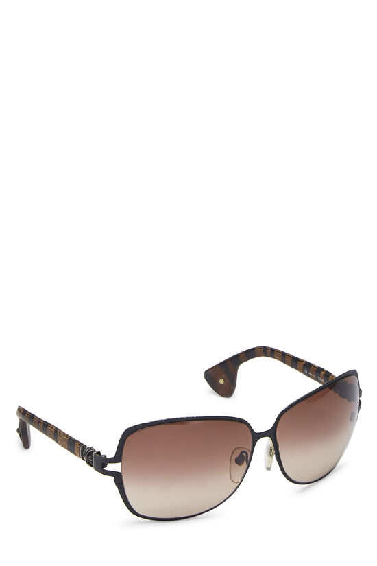 Brown Metal Tang I Sunglasses, , large image number 2