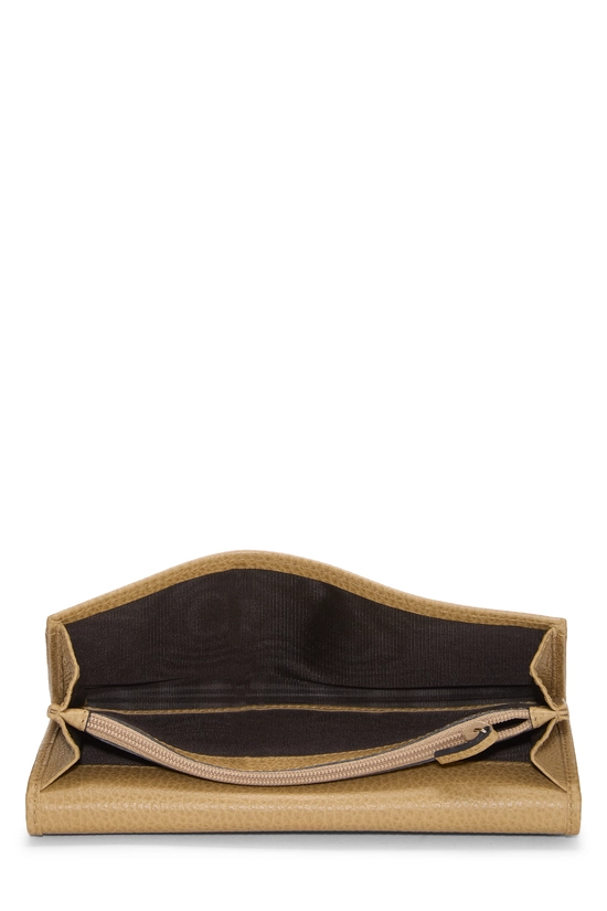 Brown Leather Continental Wallet, , large image number 3