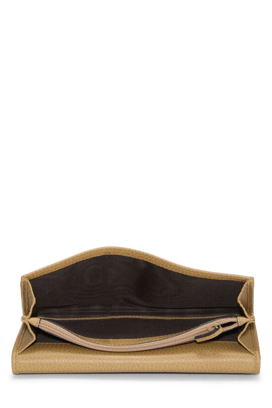 Brown Leather Continental Wallet, , large image number 3