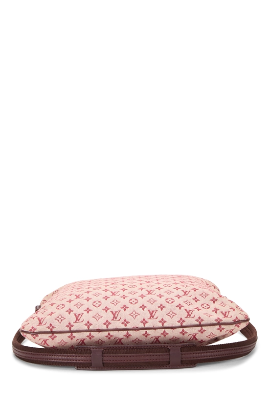 Burgundy Monogram Mini Lin Francoise, , large image number 4