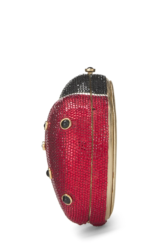 Red Crystal Ladybug Minaudi&egrave;re, , large image number 2