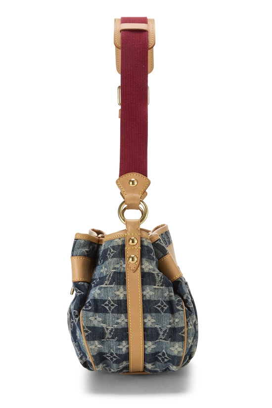 Blue Monogram Denim Baggy MM, , large image number 2