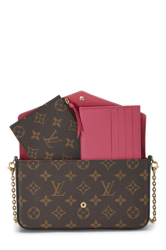 Pre-Owned Monogram Canvas Love Lock Felice QJA5F61YWB000