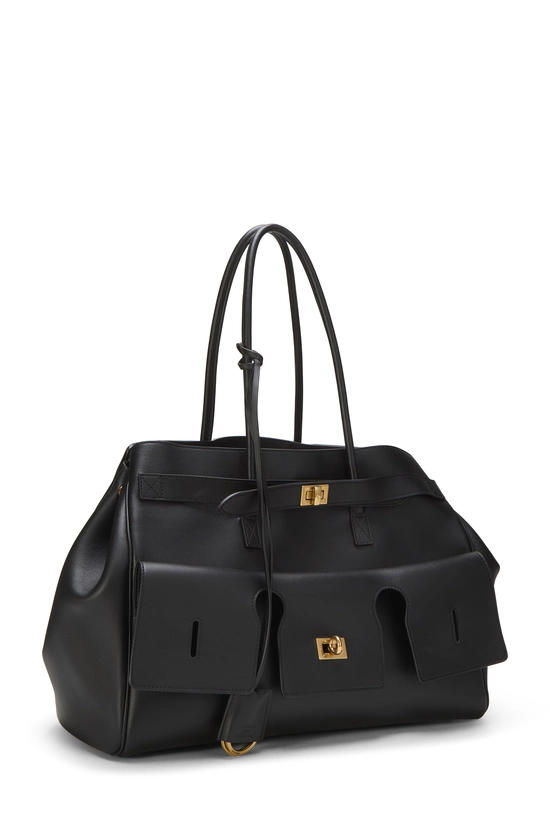 Black Calfskin Bel Air Carryall, , large image number 1