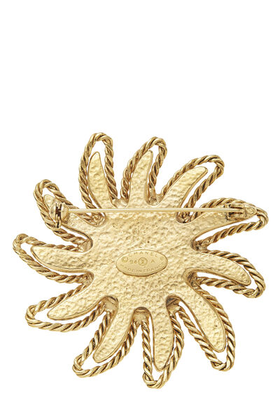 Gold 'CC' Sun Pin, , large