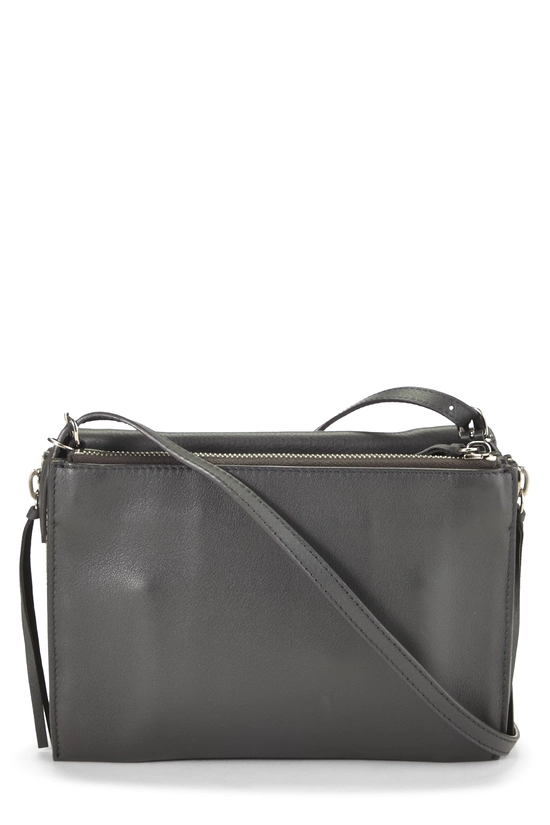 Grey Calfskin Papier Sight Zip Around Clutch, , large image number 3