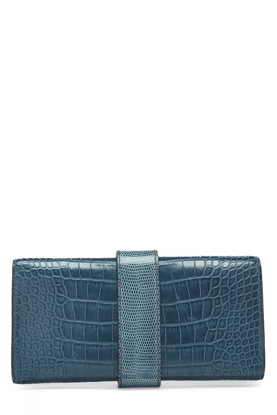 Colvert Alligator & Petrole Lizard Box Medor 23, , large image number 3