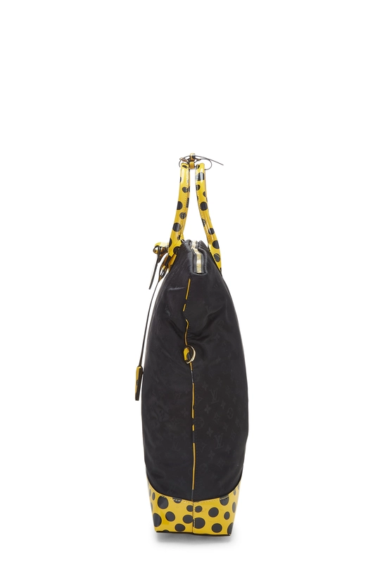 Pre-Owned Yayoi Kusama x Louis Vuitton Yellow Vernis Dots Nylon