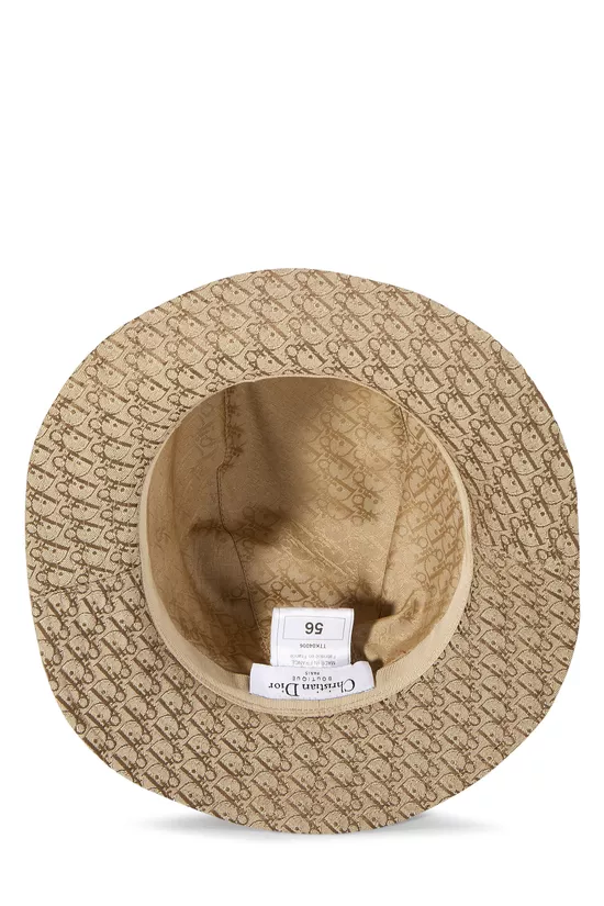 Brown Rasta Trotter Canvas Fedora, , large image number 3