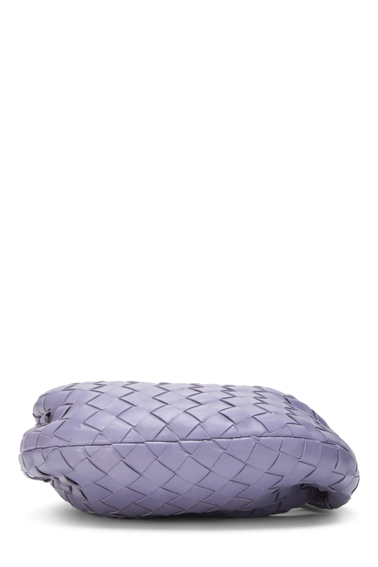Purple Intrecciato Leather Jodie Mini, , large image number 4