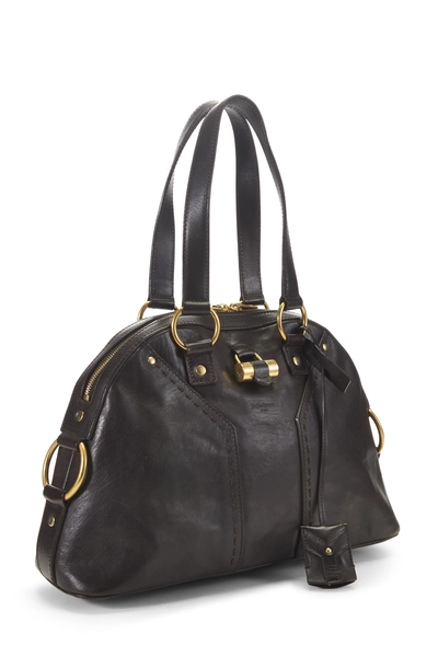 YSL Brown Leather Muse Medium — photo 2