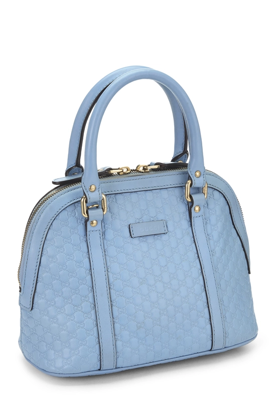 Blue Microguccissima Nice Dome Bag Small, , large image number 1