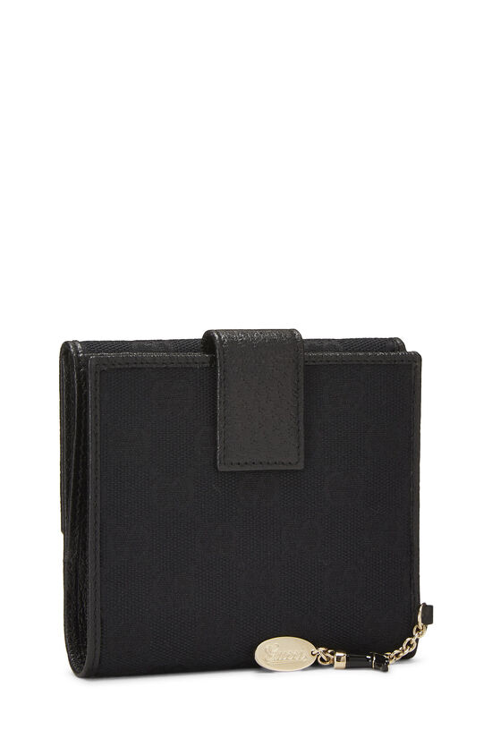 Black Original GG Canvas Bifold Wallet, , large image number 1