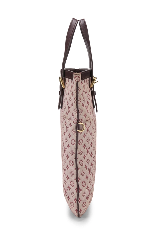 Burgundy Monogram Mini Lin Francoise, , large image number 2