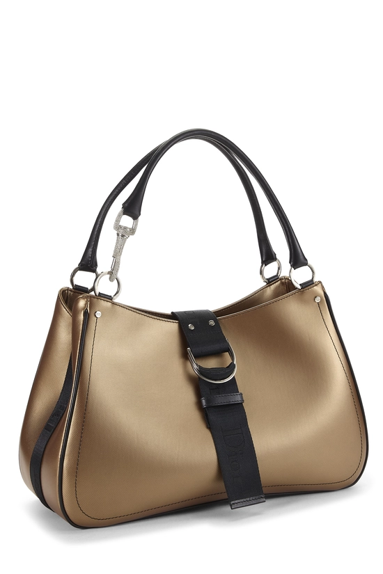 Brown Canvas Hardcore Shoulder Bag, , large image number 1