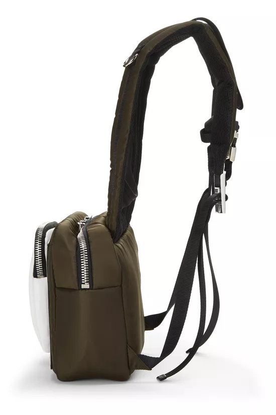 Multicolor Nylon Tech Backpack, , large image number 2