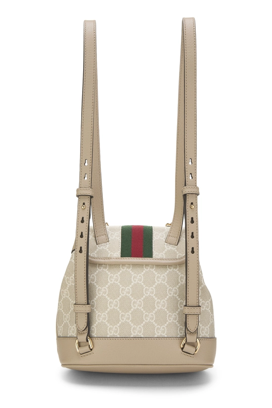 Pre-Owned Beige GG Supreme Canvas Ophidia Backpack Small  display picture 2