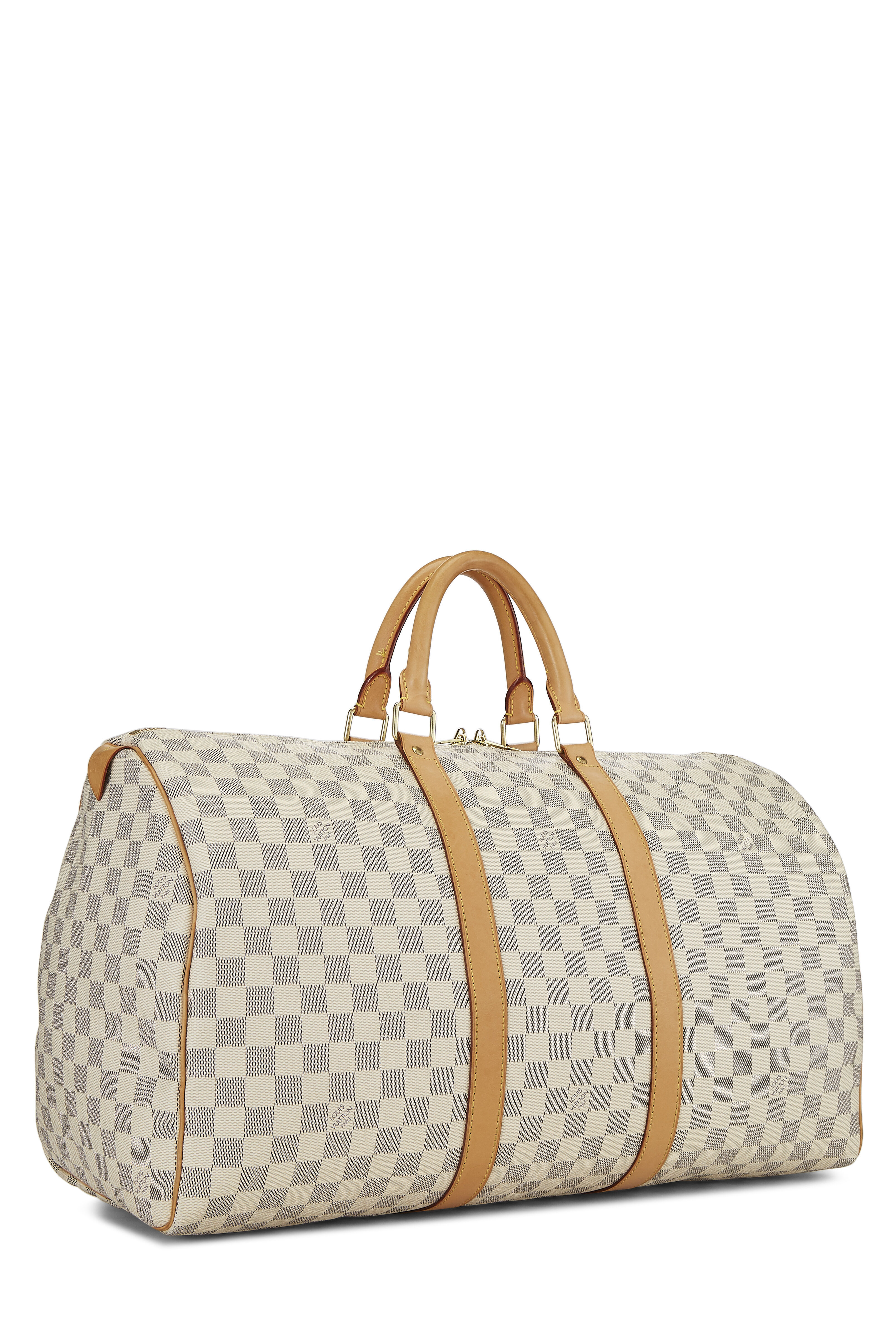 Louis Vuitton Damier Azur Keepall 50 - What Goes Around Comes Around