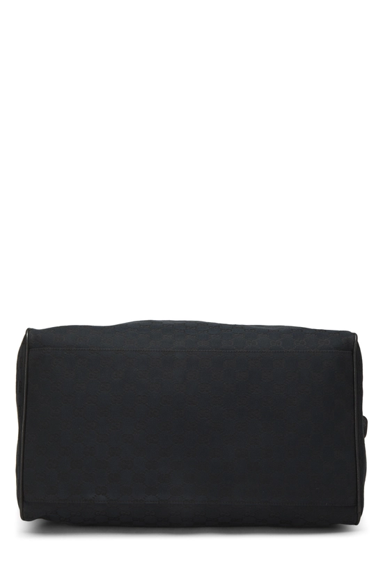 Black GG Canvas Soft Web Carry On Duffle, , large image number 4