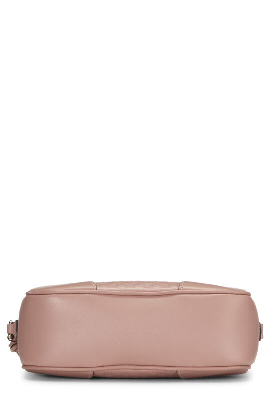 Pink Microguccissima Leather Bree Crossbody, , large image number 5