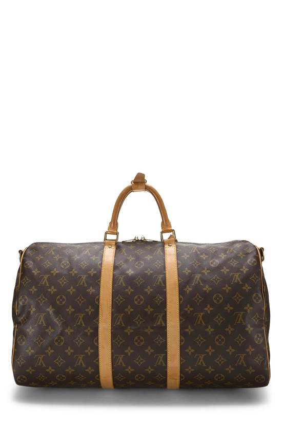 Monogram Canvas Keepall Bandouliere 50, , large image number 3