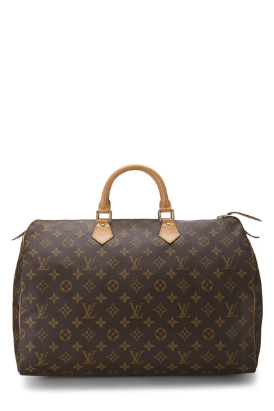 Louis Vuitton Monogram Canvas Speedy 40
