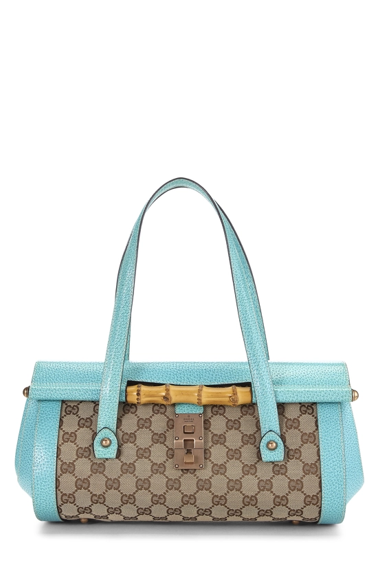 Blue Original GG Canvas Bullet Bag, , large image number 0