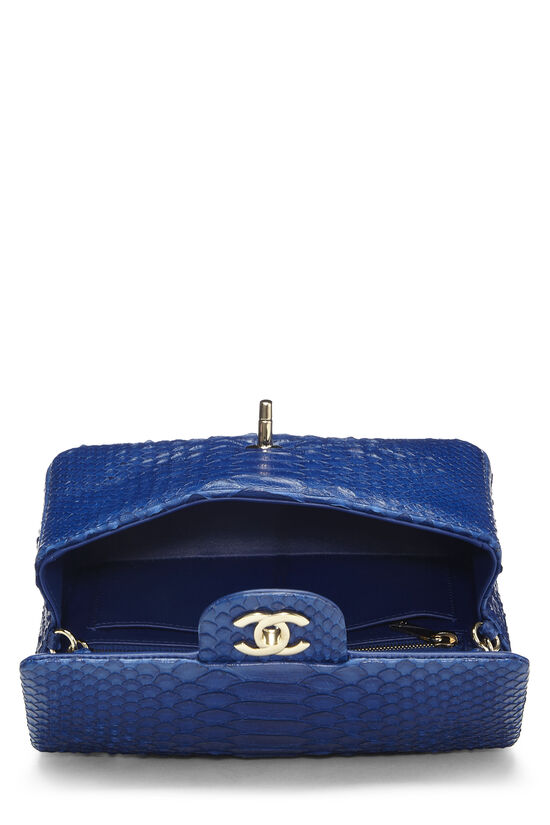 Chanel 2.55 Reissue Grail Mini Python Skin Leather Cross Body Bag  CC-B0910P-0001