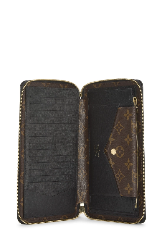 Black Monogram Canvas Daily Oragnizer, , large image number 3